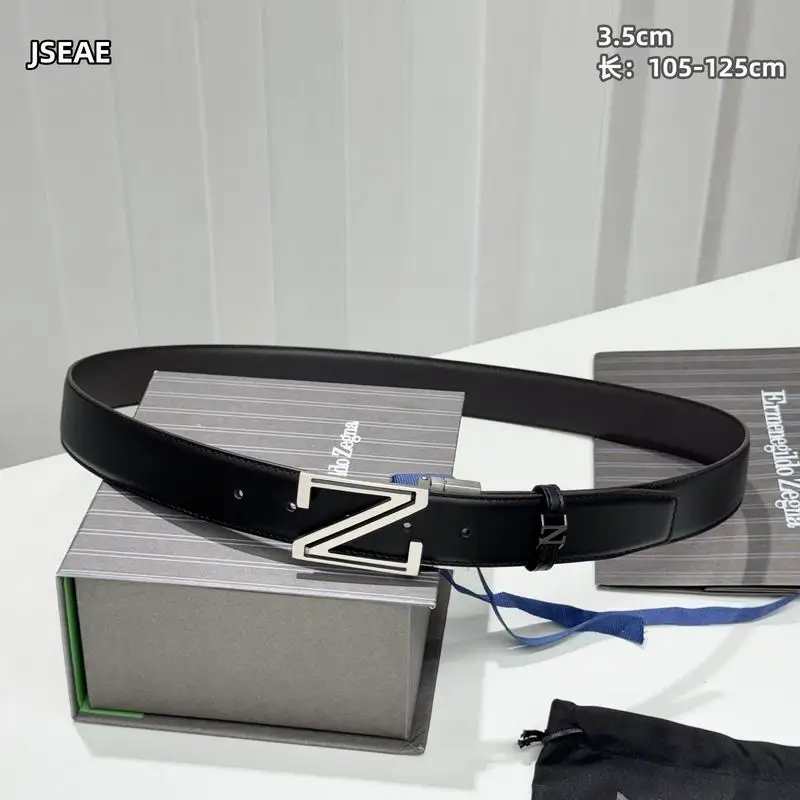 Zegna belt 35mmX105-125cm 8L04